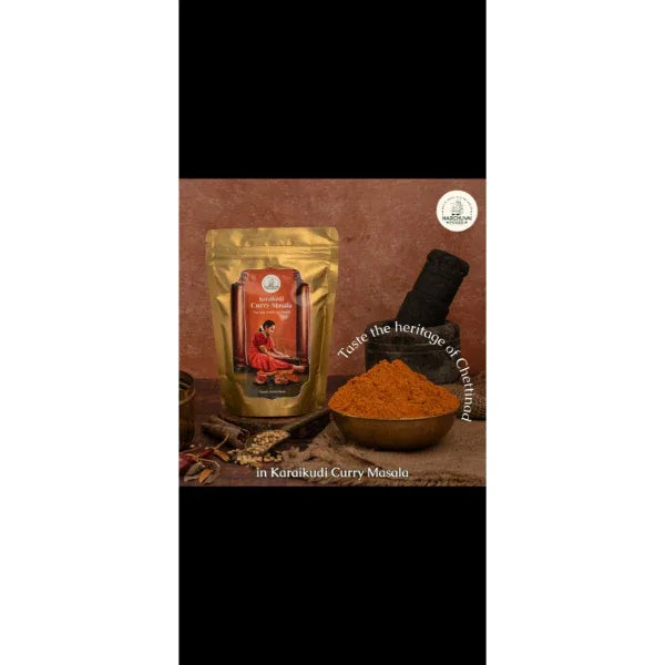 Narchuvai : Karaikudi Curry Masala / Curry Masala - 100 g - Orgoshops