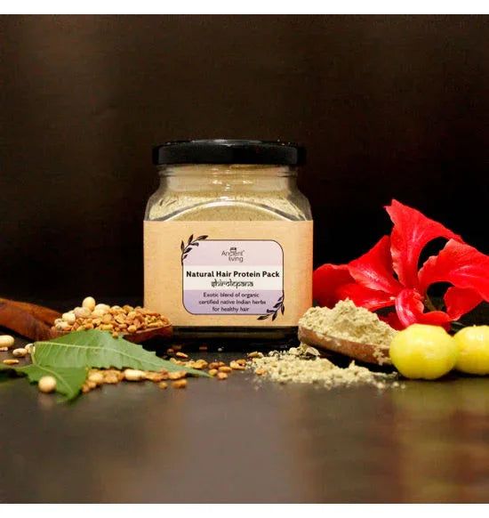 Anciant living Natural Hair Protein pack -100gm - Orgoshops