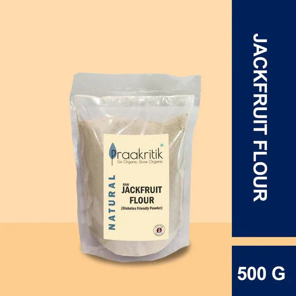 Praakritik Organic Jackfruit Flour-500g - Orgoshops