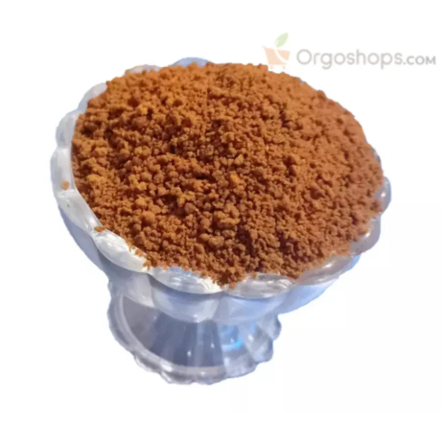 Natural Palm Jaggery Powder / Jaggery Powder / Nattu Sakkarai / Sakkarai - 250g (Thanjai Organics) - Orgoshops