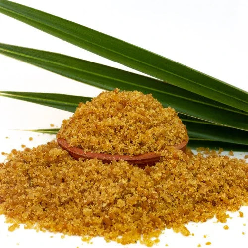Thaiman Organic Palm Jaggery Sugar | Panam Kalkandu / Panamkarkandu Medium Quality- 1kg - Orgoshops