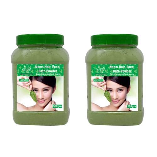 Veena Neem Bath Powder - 250g ( Pack of 2 ) - Orgoshops
