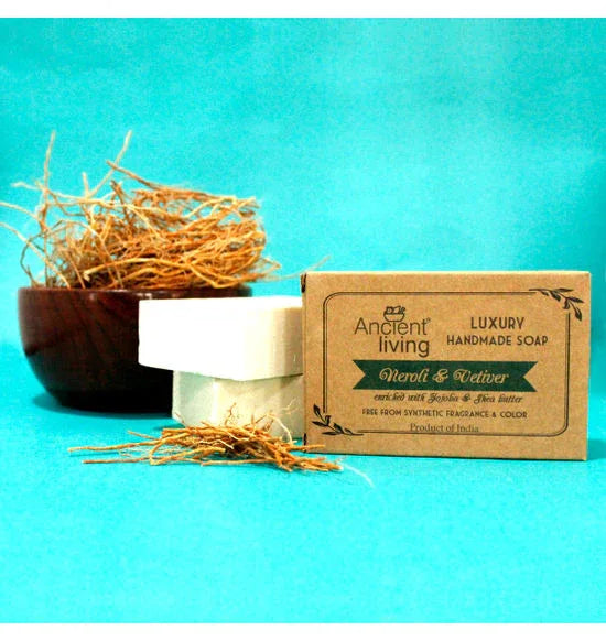 Neroli & Vetiver Luxury Handmade Soap -50g (Set Of 2) - Orgoshops