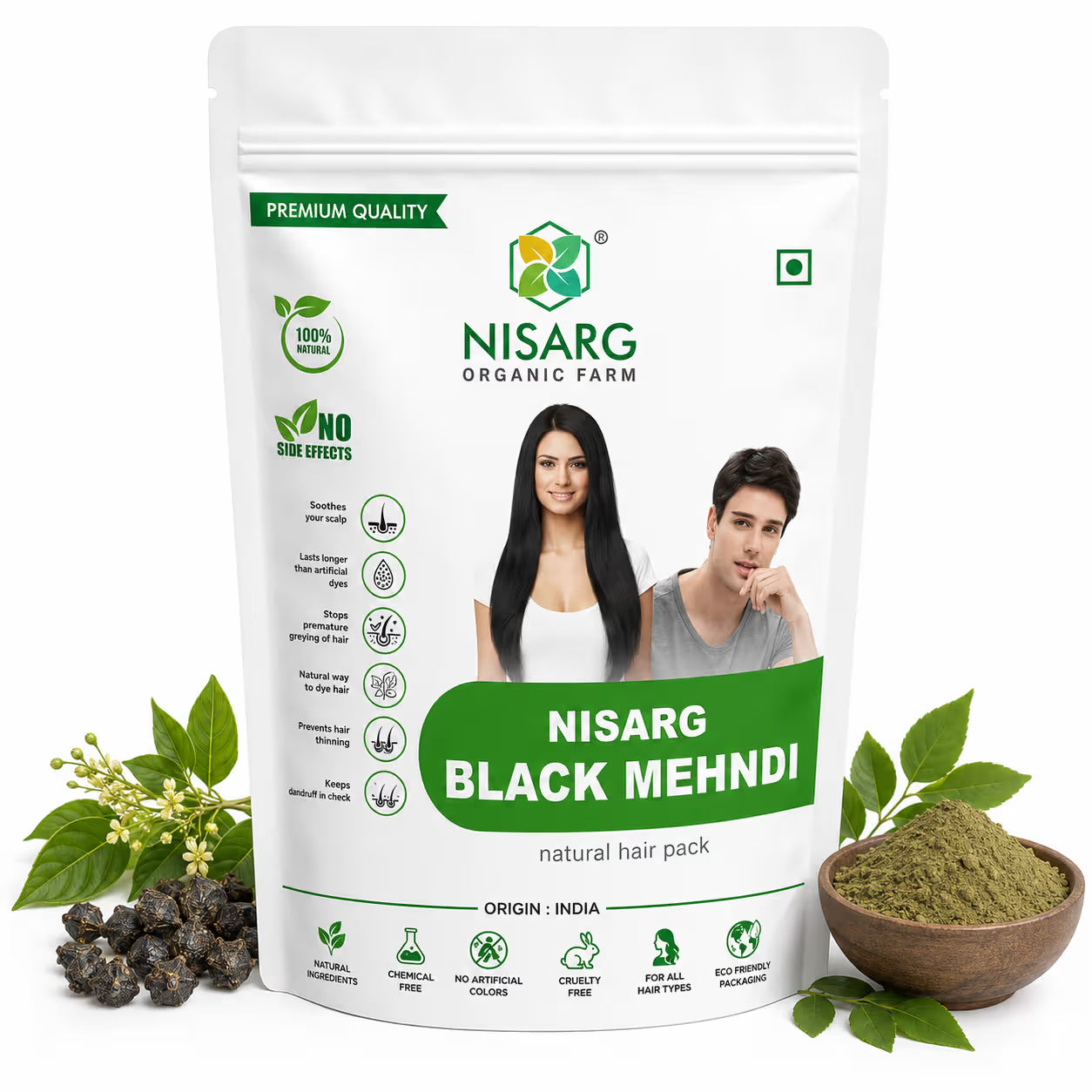 Nisarg Organic Farm Nisarg Black Mehndi