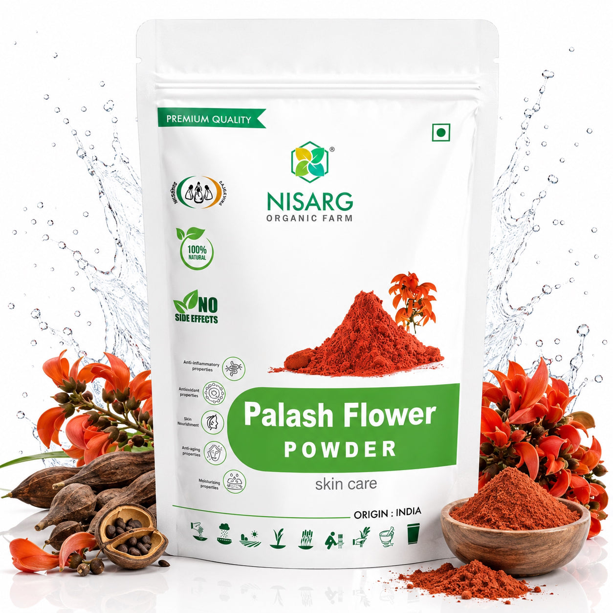 Nisarg Organic Farm Palash Flower Powder