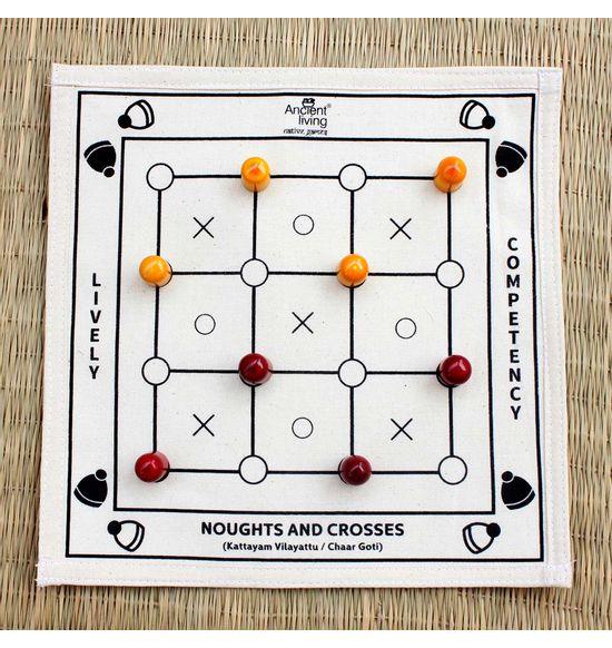 Noughts and Crosses Board Game (Kattam Vilayattu) - Orgoshops