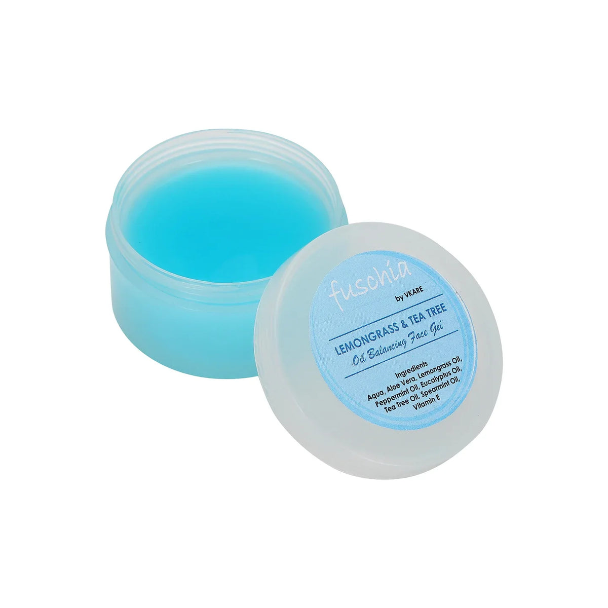 Fuschia Oil Balancing Face Gel - Lemongrass & Tea Tree - 50g - Orgoshops