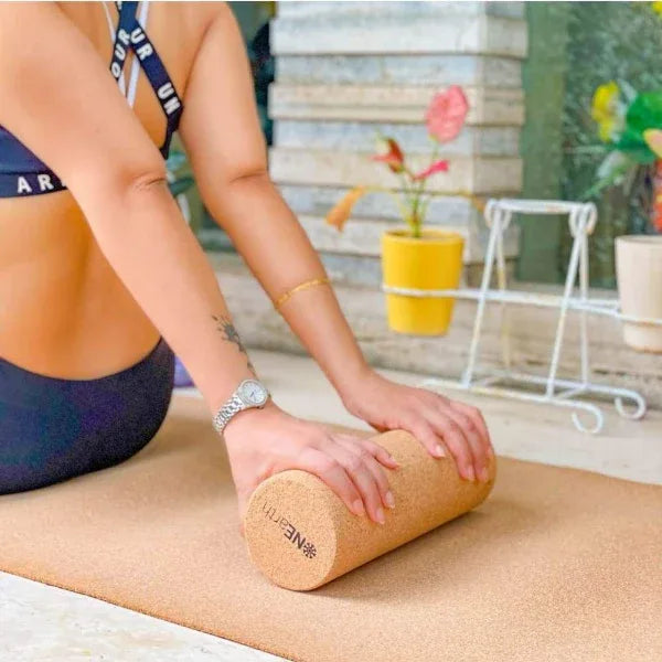Onearth Yoga Roller - Cork (Pack of 1) - Orgoshops