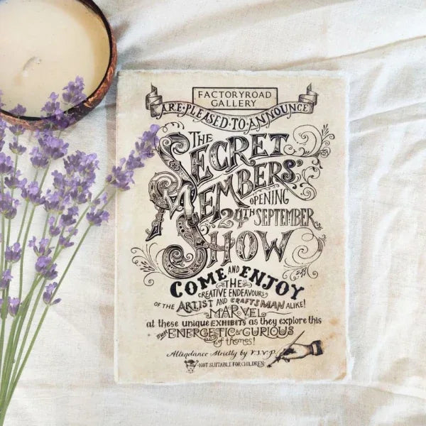 Onearth Vintage Journal - Recycled Paper Secret Member's Show - Orgoshops