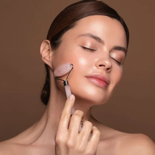 Onearth Rose Quartz Roller+ Gua Sha - Orgoshops
