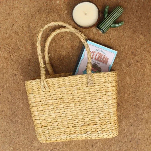 Onearth Beige Water Reed (Kauna Grass) Basket-400g - Orgoshops
