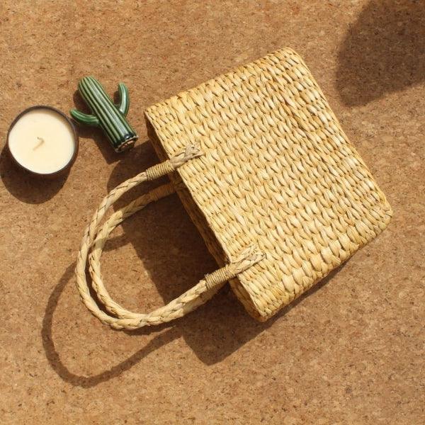 Onearth Beige Water Reed (Kauna Grass) Basket-400g - Orgoshops