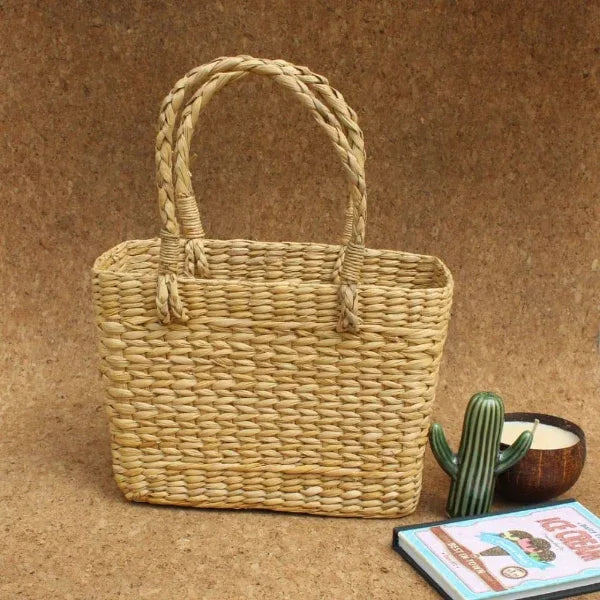 Onearth Beige Water Reed (Kauna Grass) Basket-400g - Orgoshops