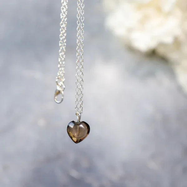Onearth Hessonite Stone Pendant with Golden Chain - Orgoshops