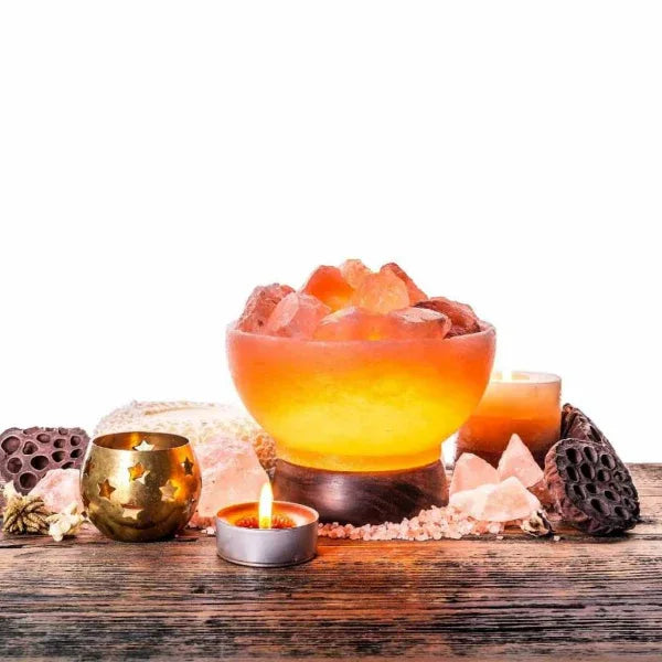 Onearth Himalayan Salt Lamp- Fire Bowl - Orgoshops