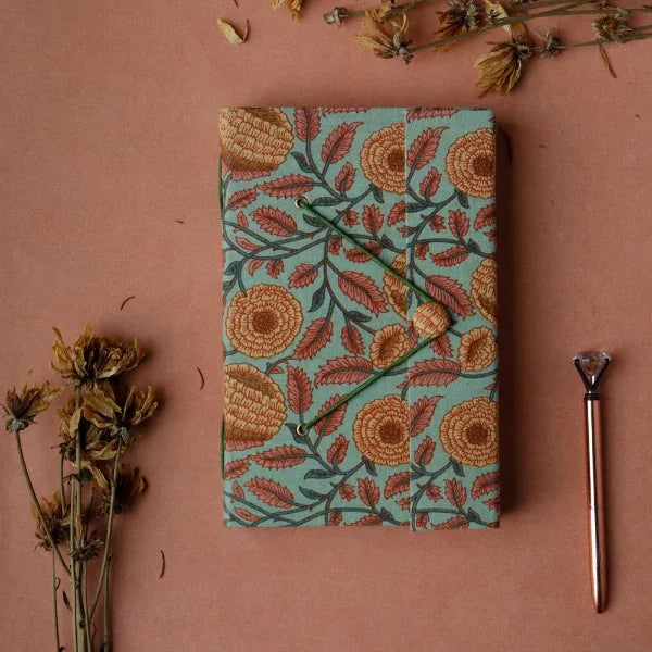 Onearth Recycled Paper Vintage Journal (Pink) – Jumbo - Orgoshops