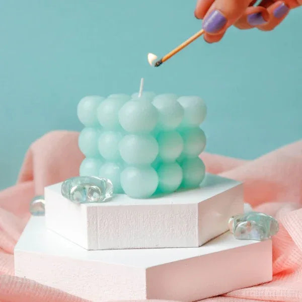 Onearth Bubble Candle - Soya Wax (Pack 1) Japanese Cherry Blossom-200g - Orgoshops