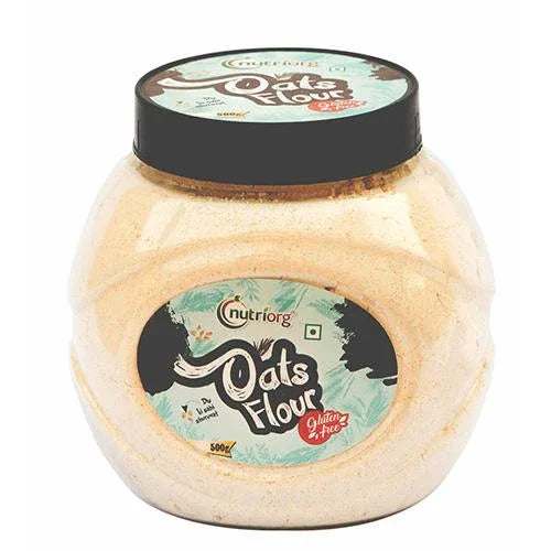 Nutriorg Flour Oats - 500g ( Pack of 2 ) - Orgoshops