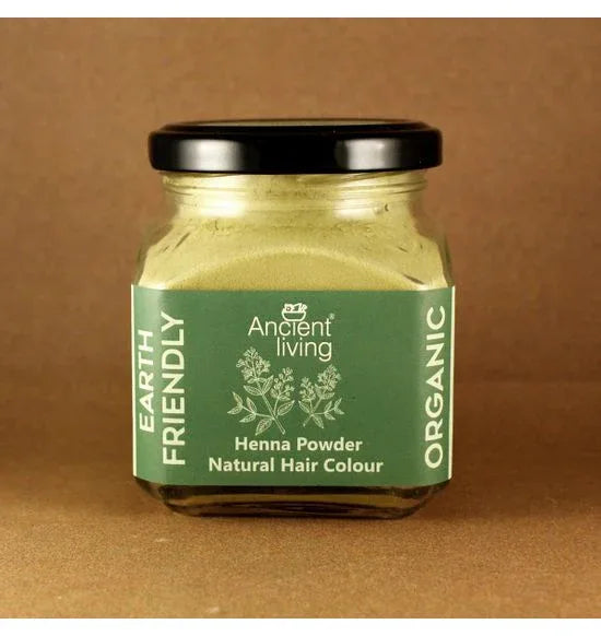 Anciant living Organic Henna Powder Jar - 100 gm - Orgoshops