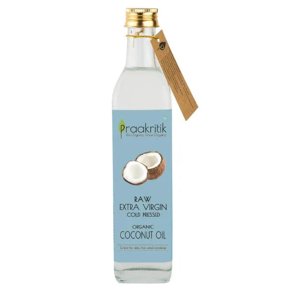 Praakritik Organic Extra Virgin Coconut Oil-100ml - Orgoshops