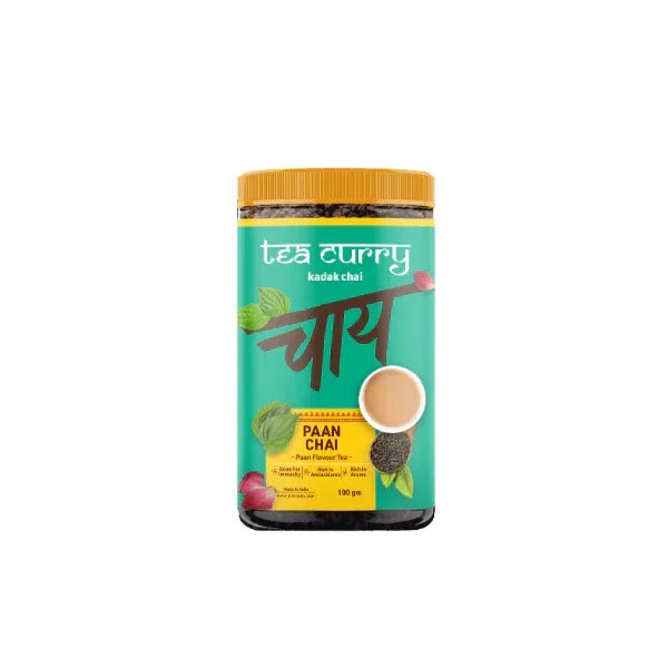 Teacurry Paan Chai /Paan Tea For Immunity, Slimming And Digestion-100g - Orgoshops