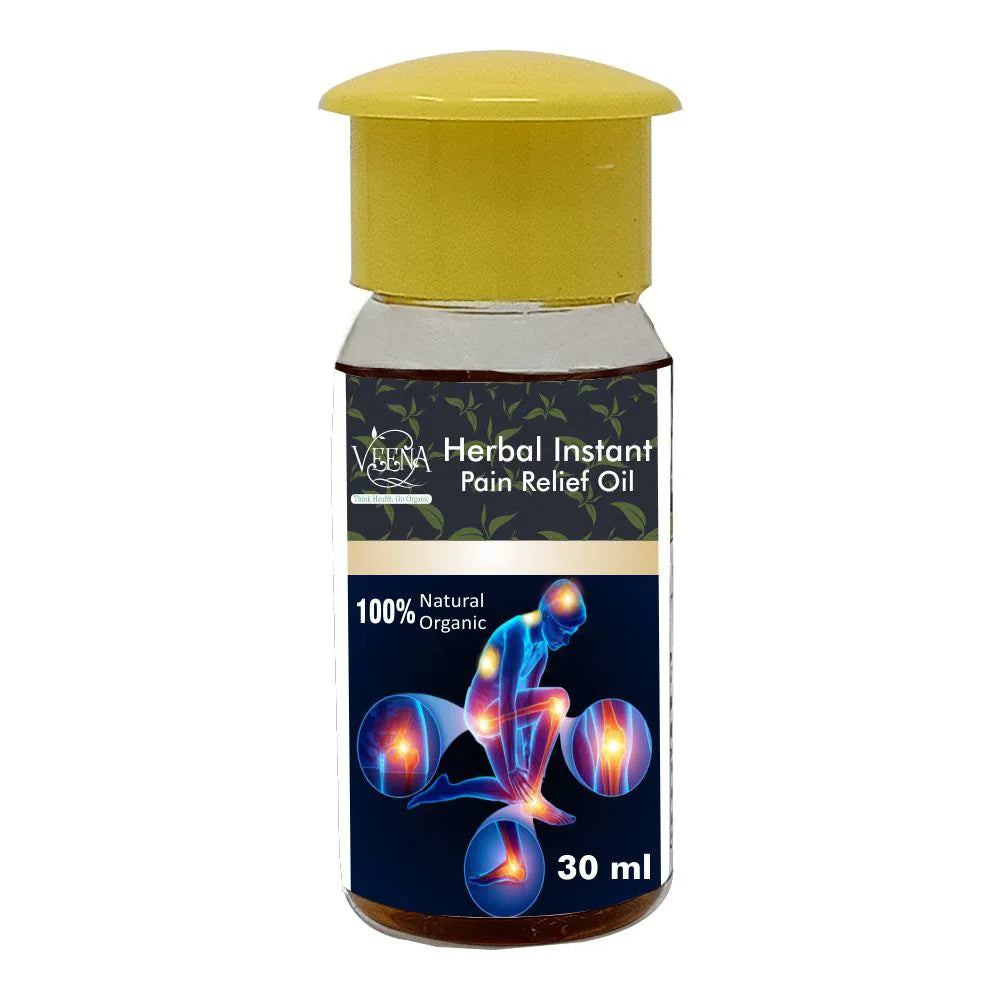 Veena Instant Pain Relief Oil - 30ml ( Pack of 3 ) - Orgoshops