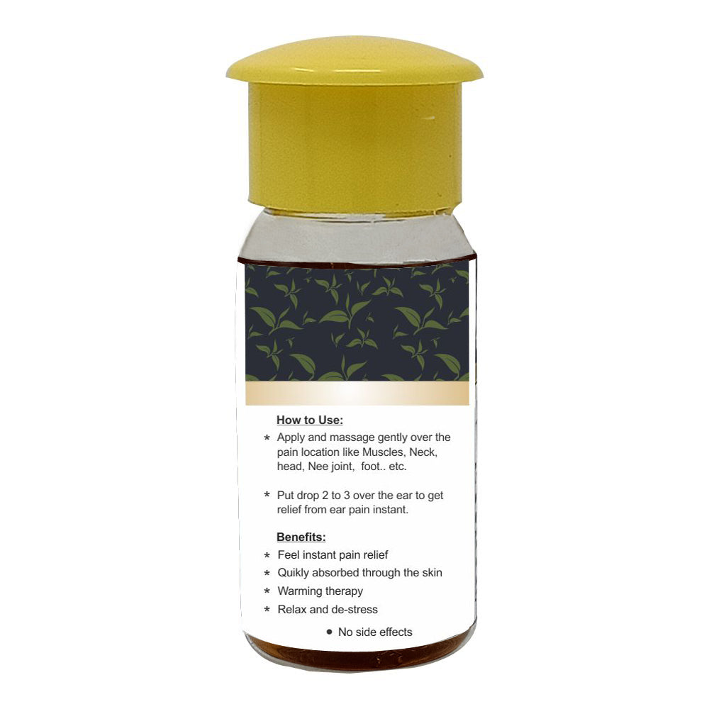 Veena Instant Pain Relief Oil - 30ml ( Pack of 3 )