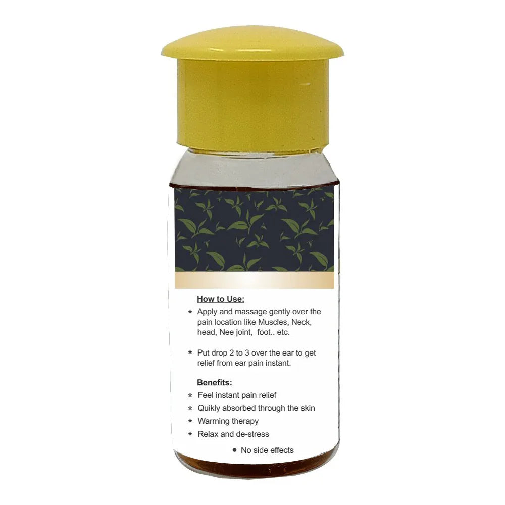 Veena Instant Pain Relief Oil - 30ml ( Pack of 3 ) - Orgoshops