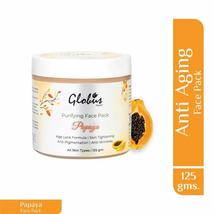 Purifying Papaya Anti Aging Face Pack 125gm - Orgoshops