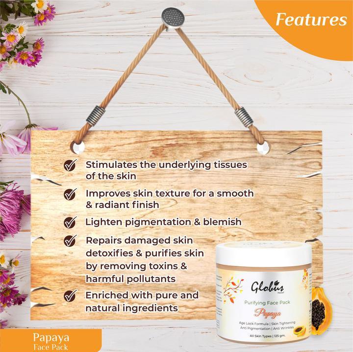Purifying Papaya Anti Aging Face Pack 125gm - Orgoshops