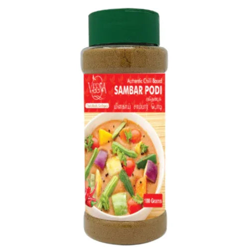 Veena : Products Chilli Sambar Podi - 100 g ( Pack of 3 ) - Orgoshops