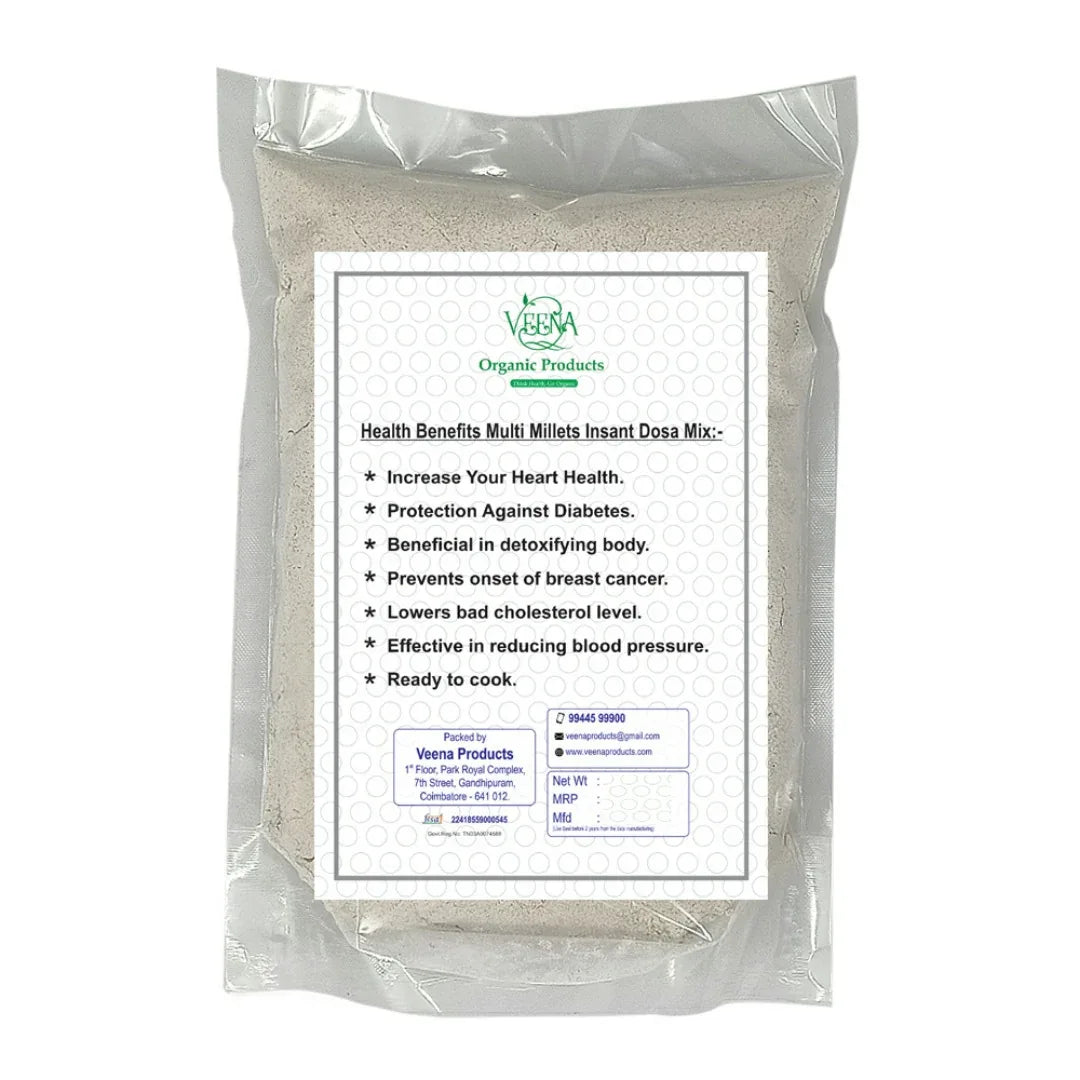 Veena Traditional Rice Instant Dosa Mix - 500 g ( Pack of 2 ) - Orgoshops