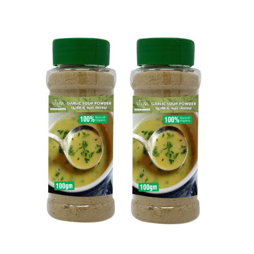 Veena : Products Garlic Soup Powder - 100g ( Pack of 2 )