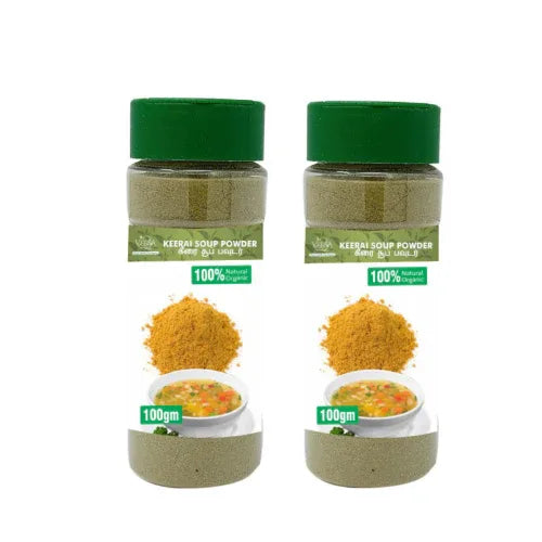 Veena : Products Keerai Soup Powder- 100g ( Pack of 2) - Orgoshops