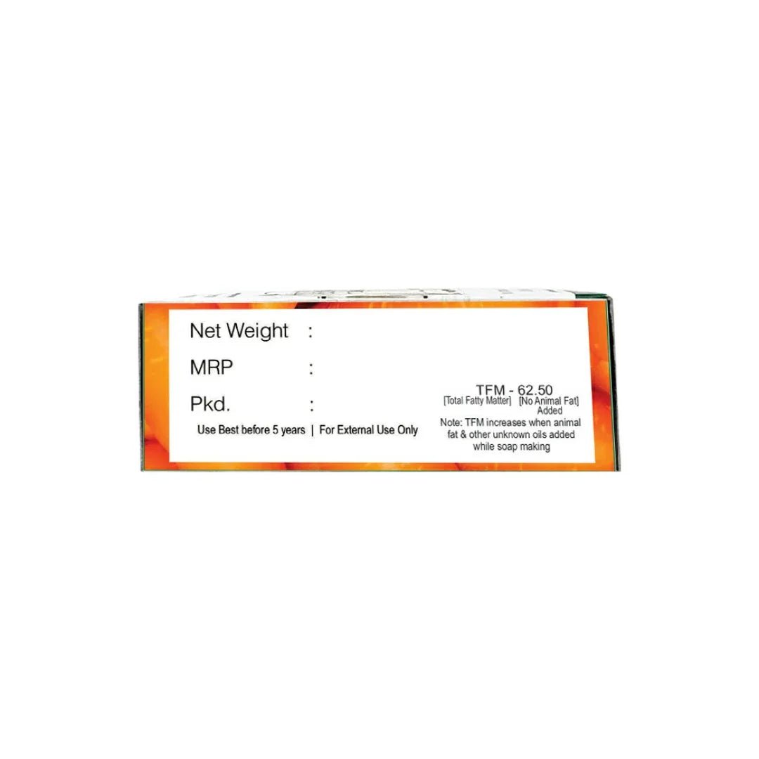 Veena Carrot Soap - 100g - Orgoshops