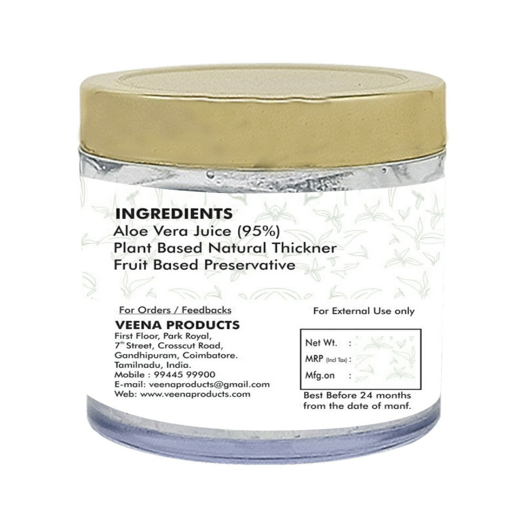 Veena Aloevera Gel - 100g (Pack of 2)