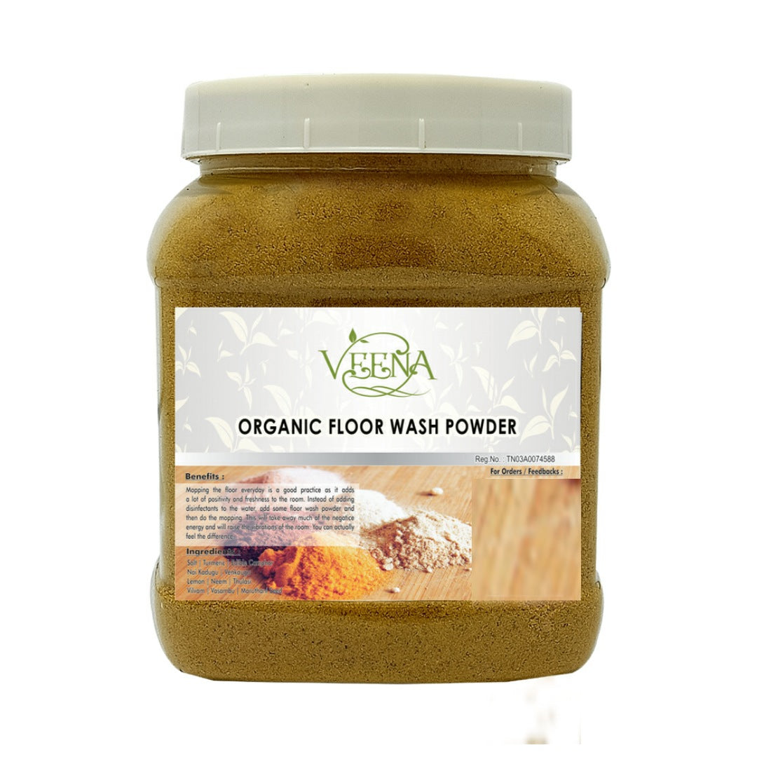 Veena Lavender Floor Wash Powder - 400g ( Pack of 2 )