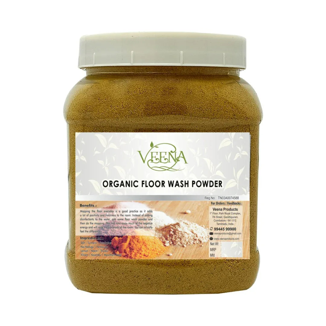 Veena Eucalyptus Floor Wash Powder - 400g - Orgoshops