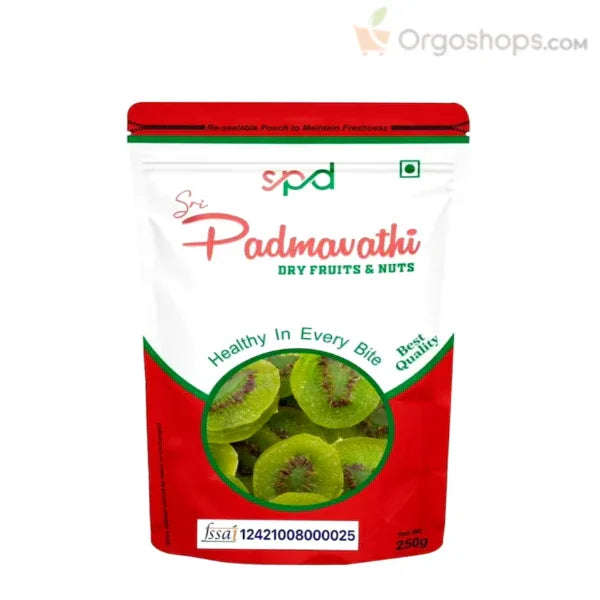 Dried Kiwi/Kiwi - 250g (Sri Padmavathy Dry Fruits and Nuts) - Orgoshops