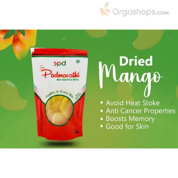 Dried Mango/Mango - 250g (Sri Padmavathy Dry Fruits and Nuts) - Orgoshops