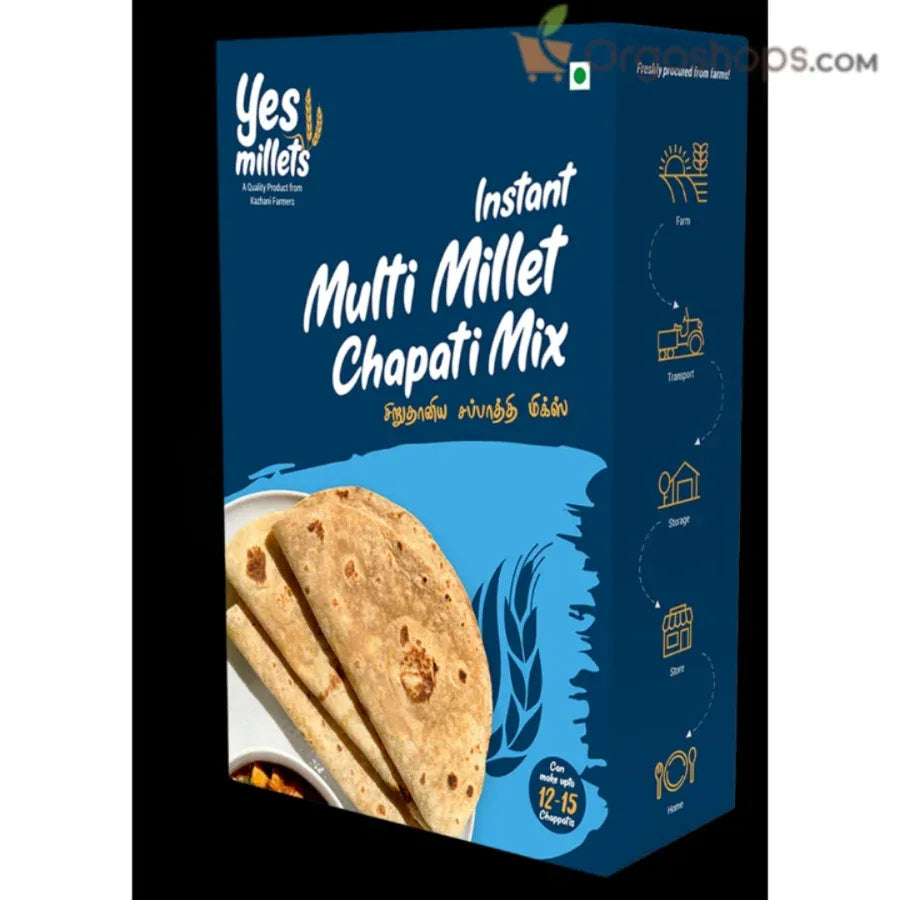 Millet Chapati Mix / Chapathi Mix - 500g (Yes Millet) - Orgoshops