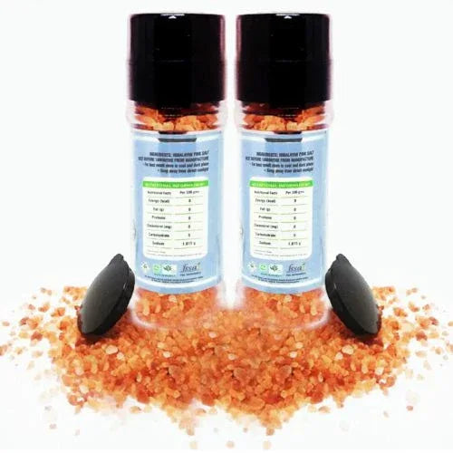 Nutriorg Pinksalt Grinder Bottle - 100g ( Pack of 2 ) - Orgoshops