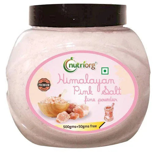 Nutriorg Pink Salt Powder- 1100g - Orgoshops