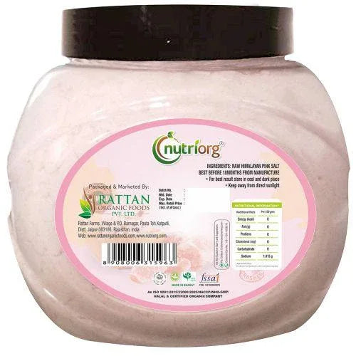 Nutriorg Pink Salt Powder- 1100g - Orgoshops