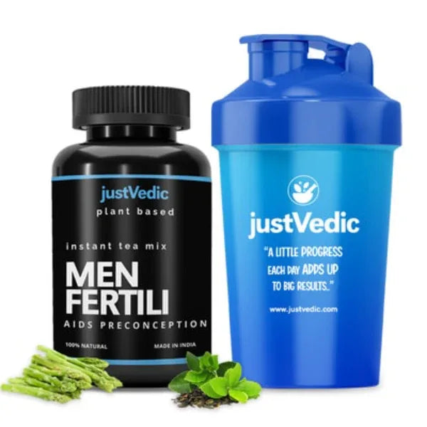 Justvedic Male Fertili Drink Mix / To Boosts Fertility And Increases Count-200g - Orgoshops