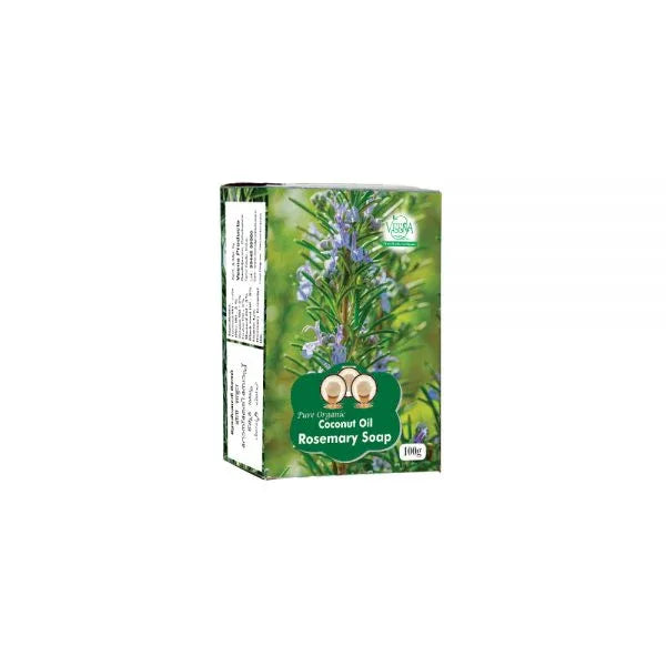 Veena Rosemary Soap - 100g ( Pack of 2 ) - Orgoshops