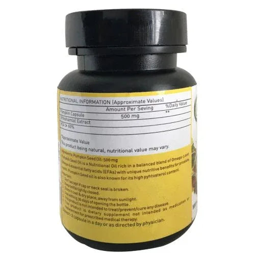 Nutriorg Pumpkin Seed oil Soft Gel - 60 Capsule - Orgoshops