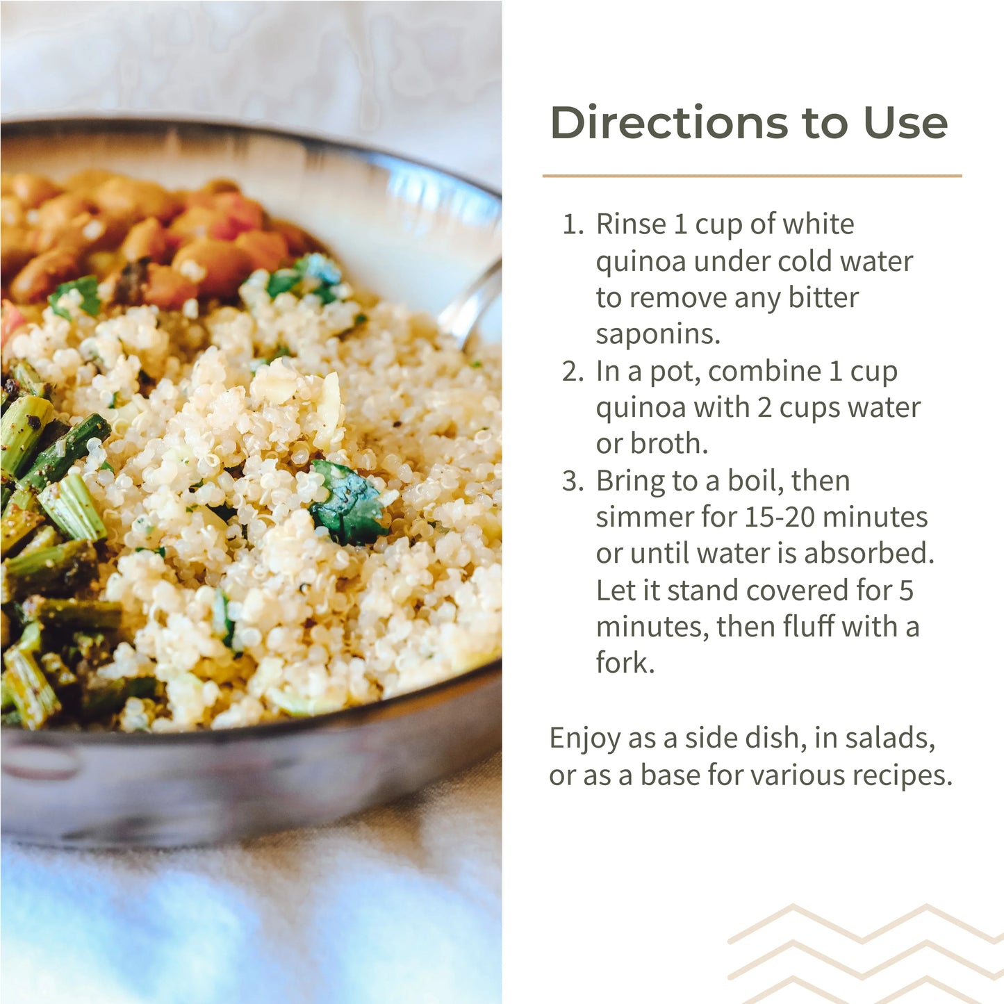 Ecotyl Quinoa (White) | Gluten Free | High Protein - 500g - Orgoshops