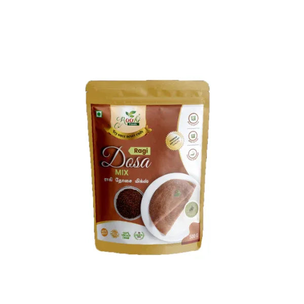 Roohi Finger Millet Dosa Mix / Ragi Dosa Mix - 500 gram - Orgoshops