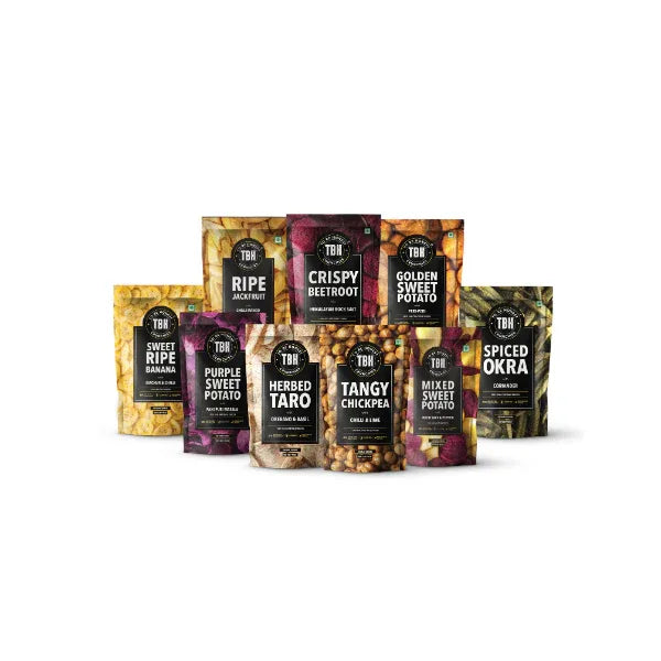 Pack of 9 - To Be Honest Chips Range 690g - Orgoshops